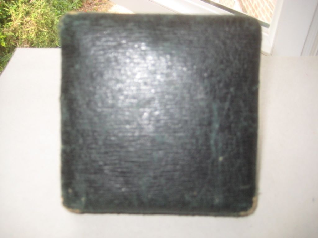 Vintage Swiss Made 8 Day Green Leather Travel Clock - 3
