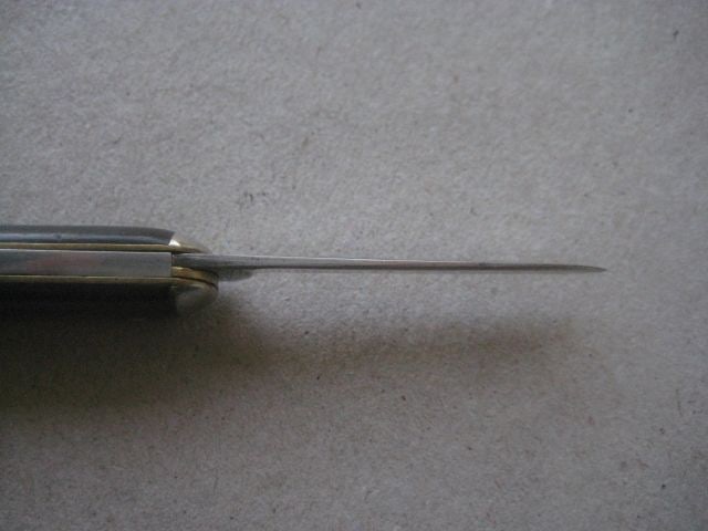 Antique Horn Hafted Twin Bladed Penknife, c1900 - 7