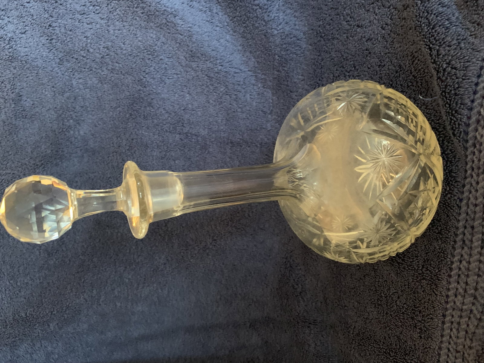 Vintage Cut Crystal Decanter c1920’s - 2