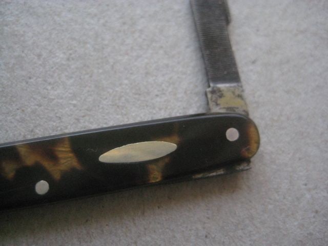 Antique Twin Bladed Penknife, c1900 - 4