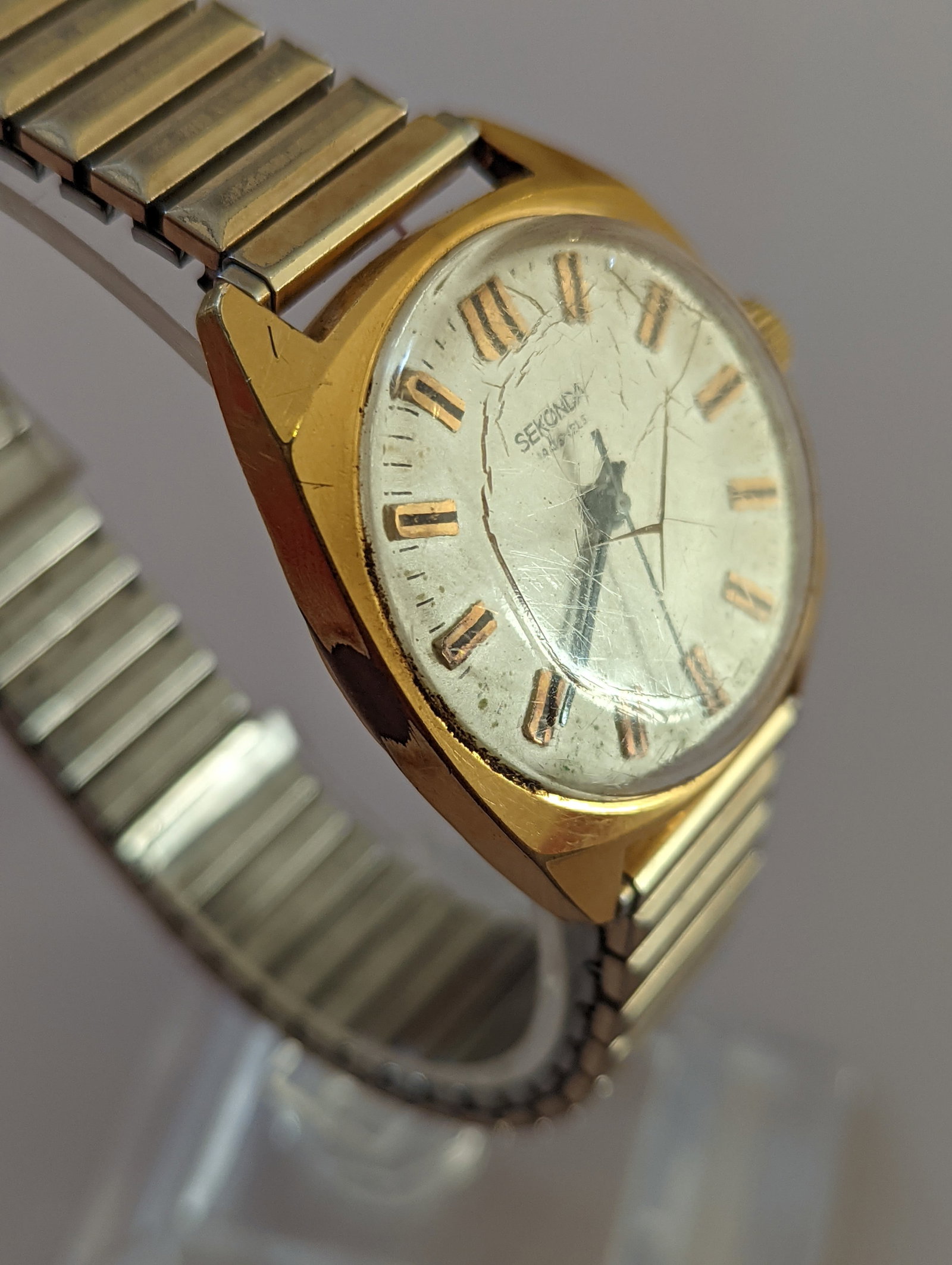 Vintage Sekonda 19 Jewels USSR Mechanical Watch | Raketa Watch Factory Case back Manual Wind Sovi... - 4