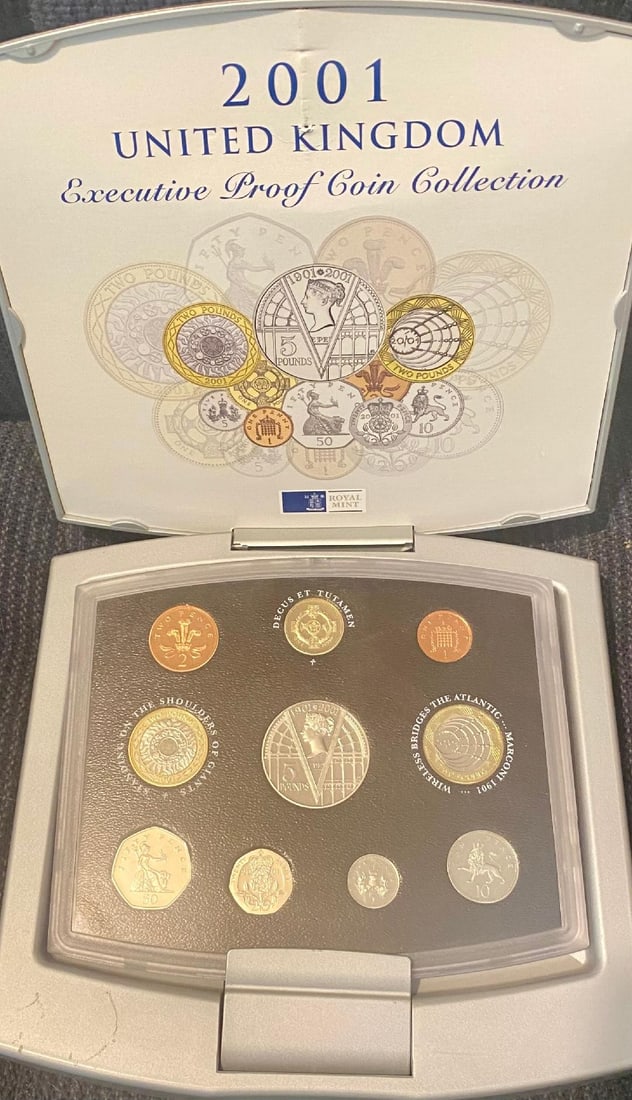 2001 VICTORIA CENTENARY COLLECTION OF ROYAL MINT PROOF COINS - 2