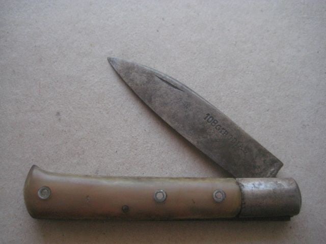 Antique French Horn Hafted Penknife, c1900 - 6