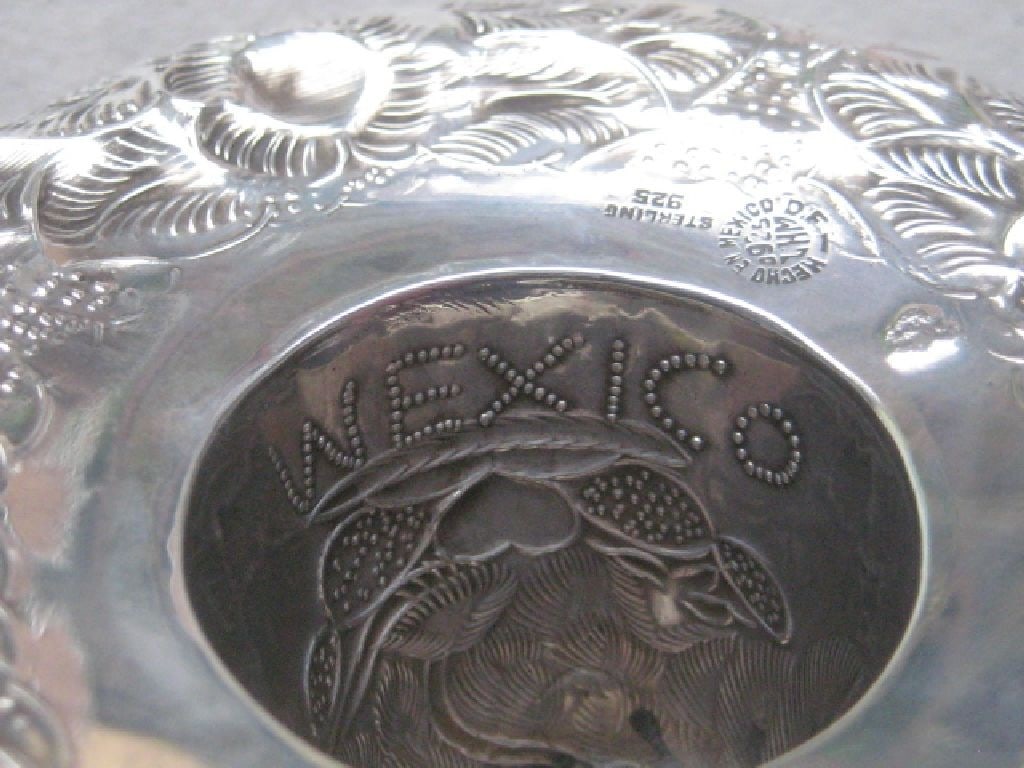 A Pair of Sterling Silver Mexican Sombrero Hats - 7