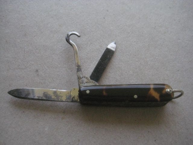 Antique Multibladed Penknife, c1900 - 2