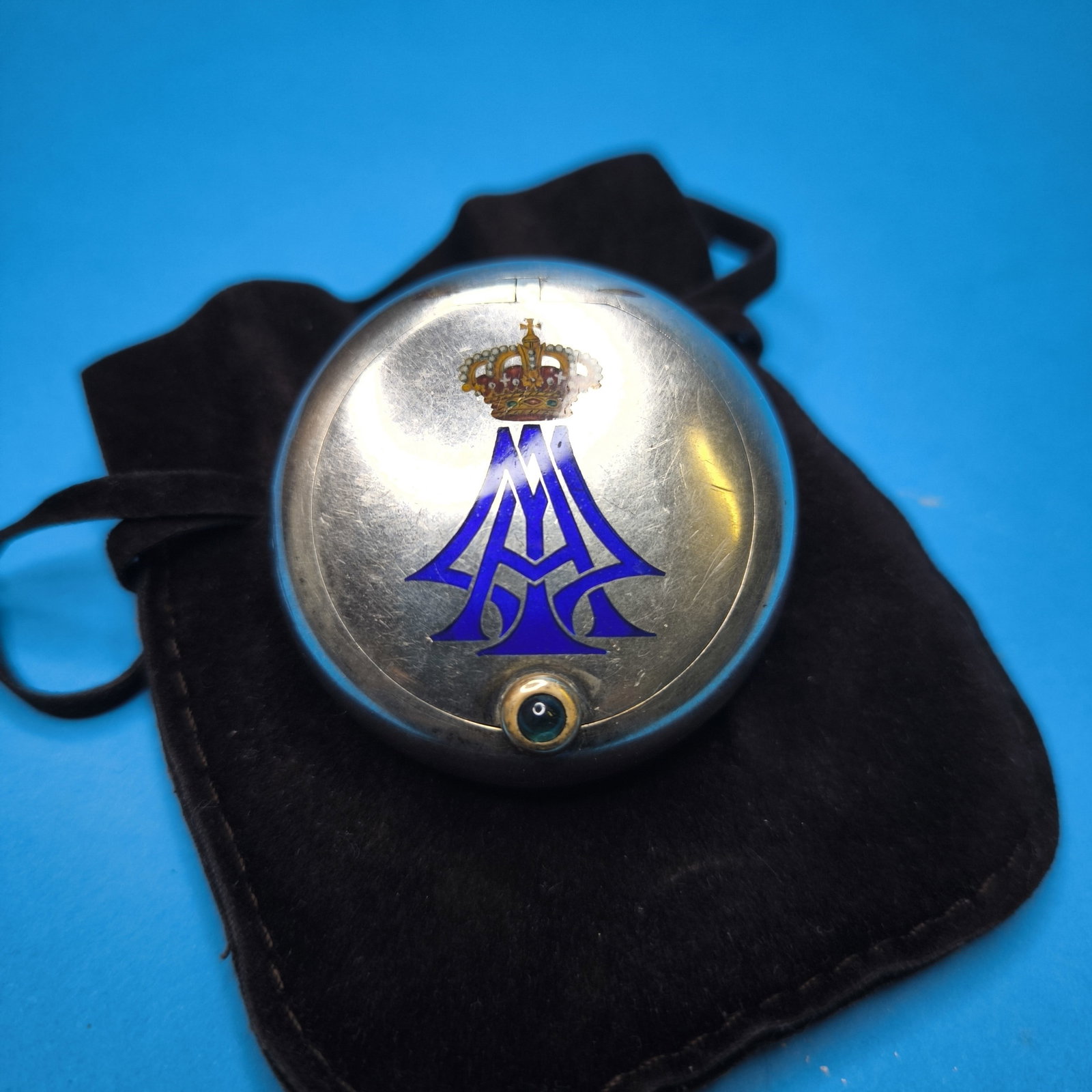 Lost And Find Russian Faberge Pill Box Silver Romanov Alexander Mikhailovich - 14