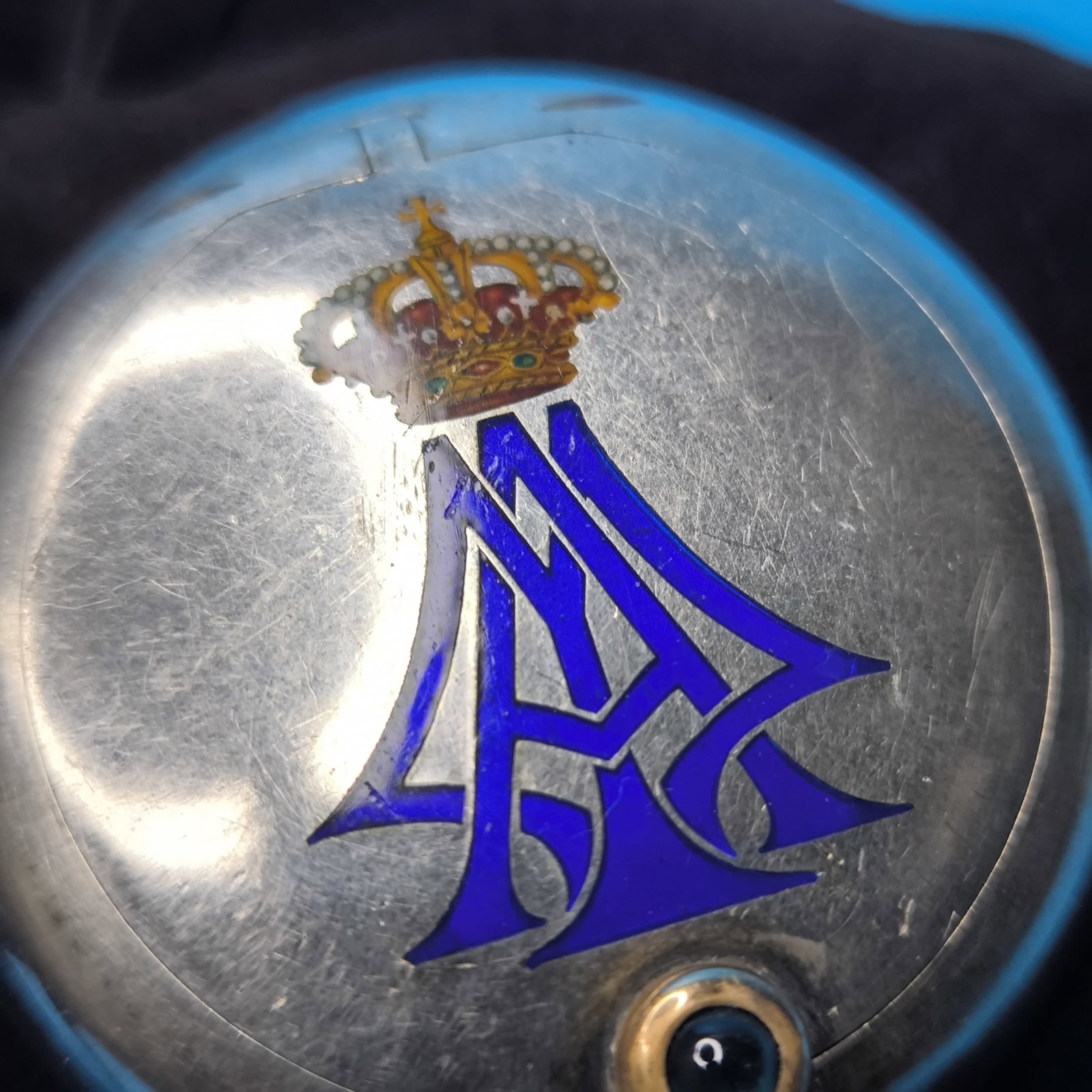 Lost And Find Russian Faberge Pill Box Silver Romanov Alexander Mikhailovich - 3