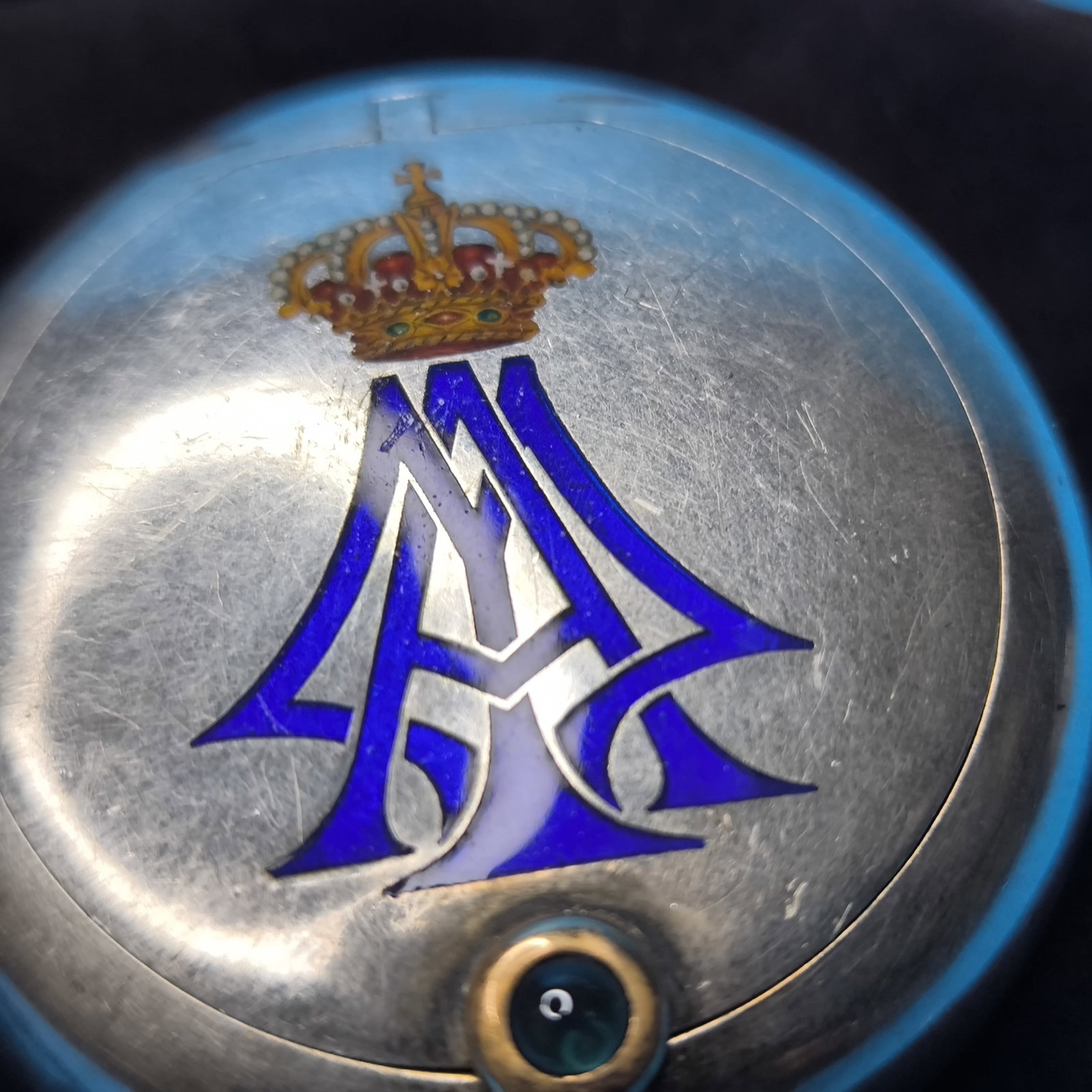 Lost And Find Russian Faberge Pill Box Silver Romanov Alexander Mikhailovich - 4