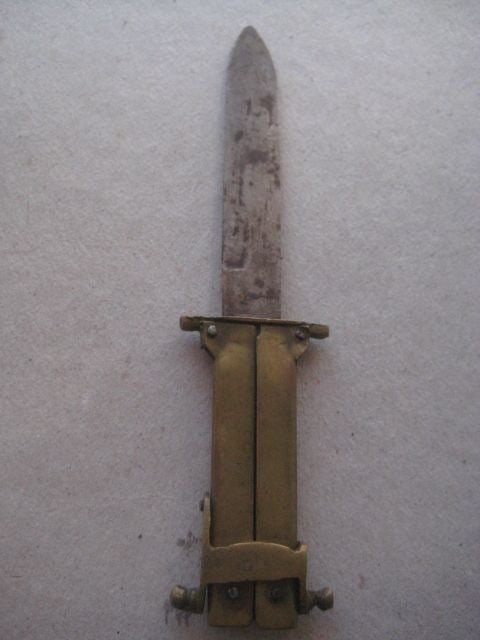 Vintage Pantograph World War II Folding Penknife, c1940: Title: Vintage Pantograph World War II Folding Penknife, c1940 Description: Vintage Pantograph World War II Folding Penknife. Dates to around 1940. Length open