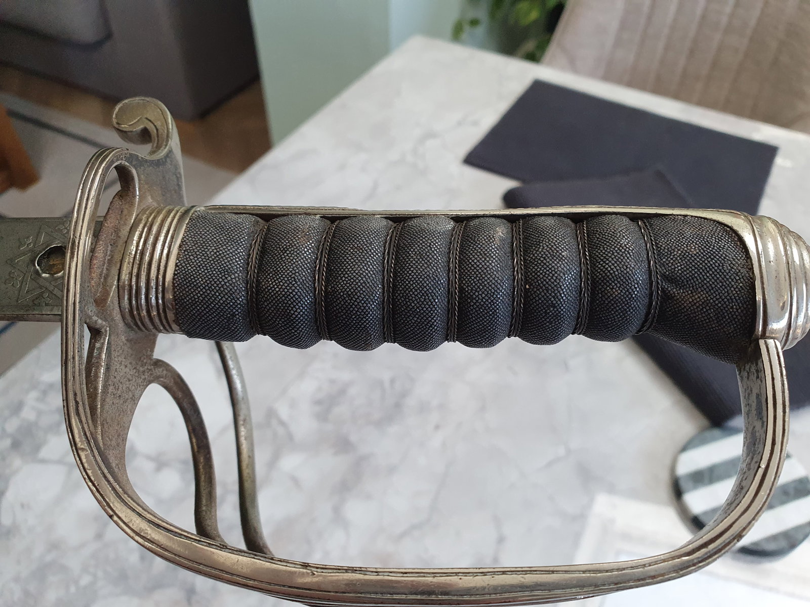 George V Royal Artillery officer sword - 10