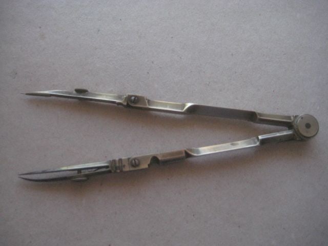 Vintage Norton & Gregory Metal Drawing Instrument, c1920 (1 of 8)