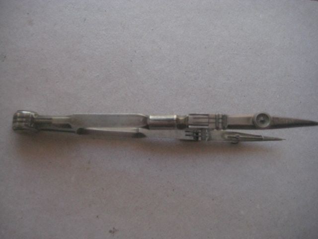 Vintage Norton & Gregory Metal Drawing Instrument, c1920 - 6