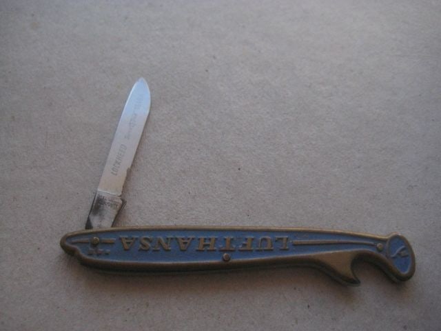 Vintage Lufthansa Folding Penknife, c1940 - 2