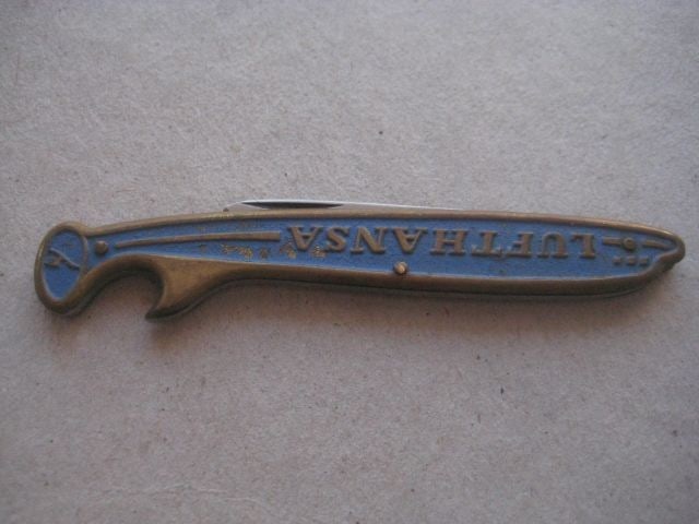 Vintage Lufthansa Folding Penknife, c1940 - 7