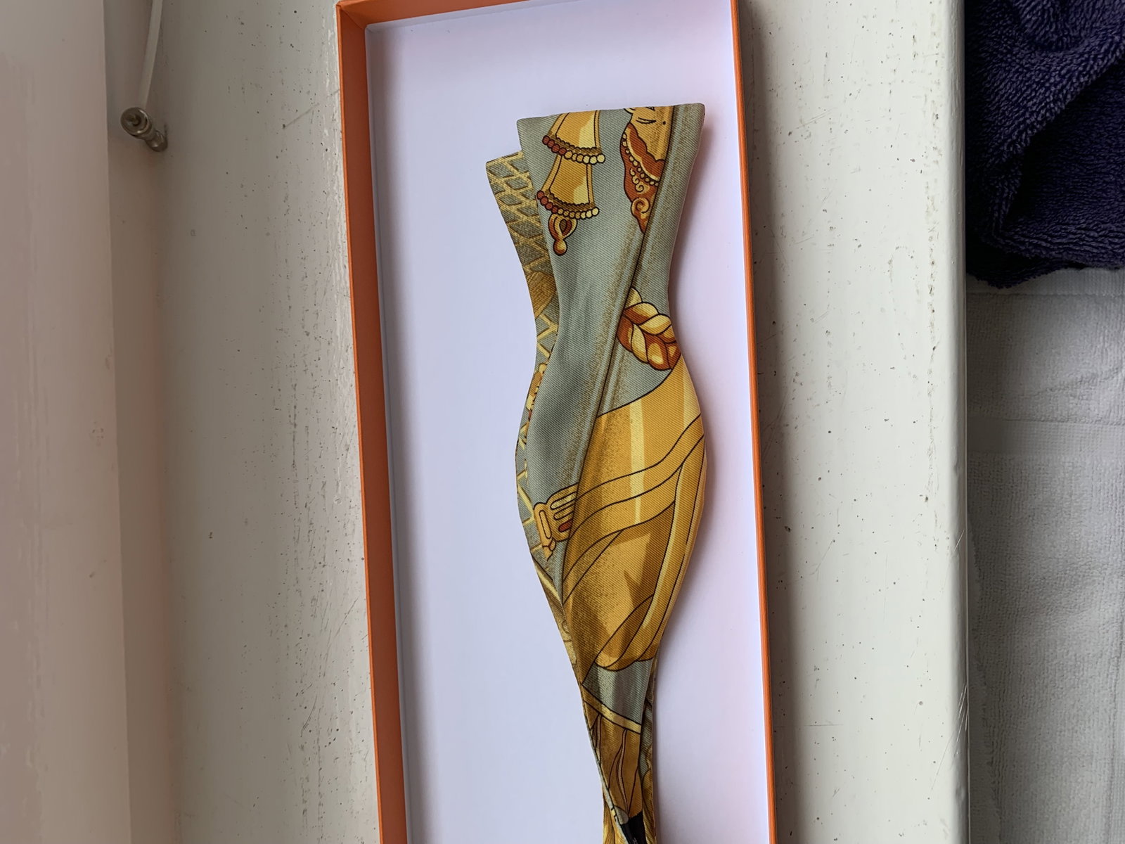 1950’s Vintage Hermès Bow Tie - 6