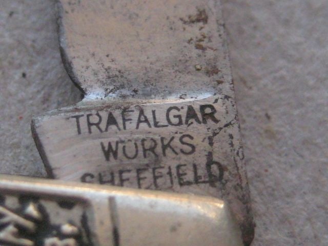 Vintage Seagers Special Dry Gin Advertising Penknife, c1940 - 3