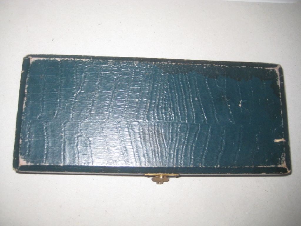 Edwardian Silver Shoehorn and Buttonhook Set, Cased - 6