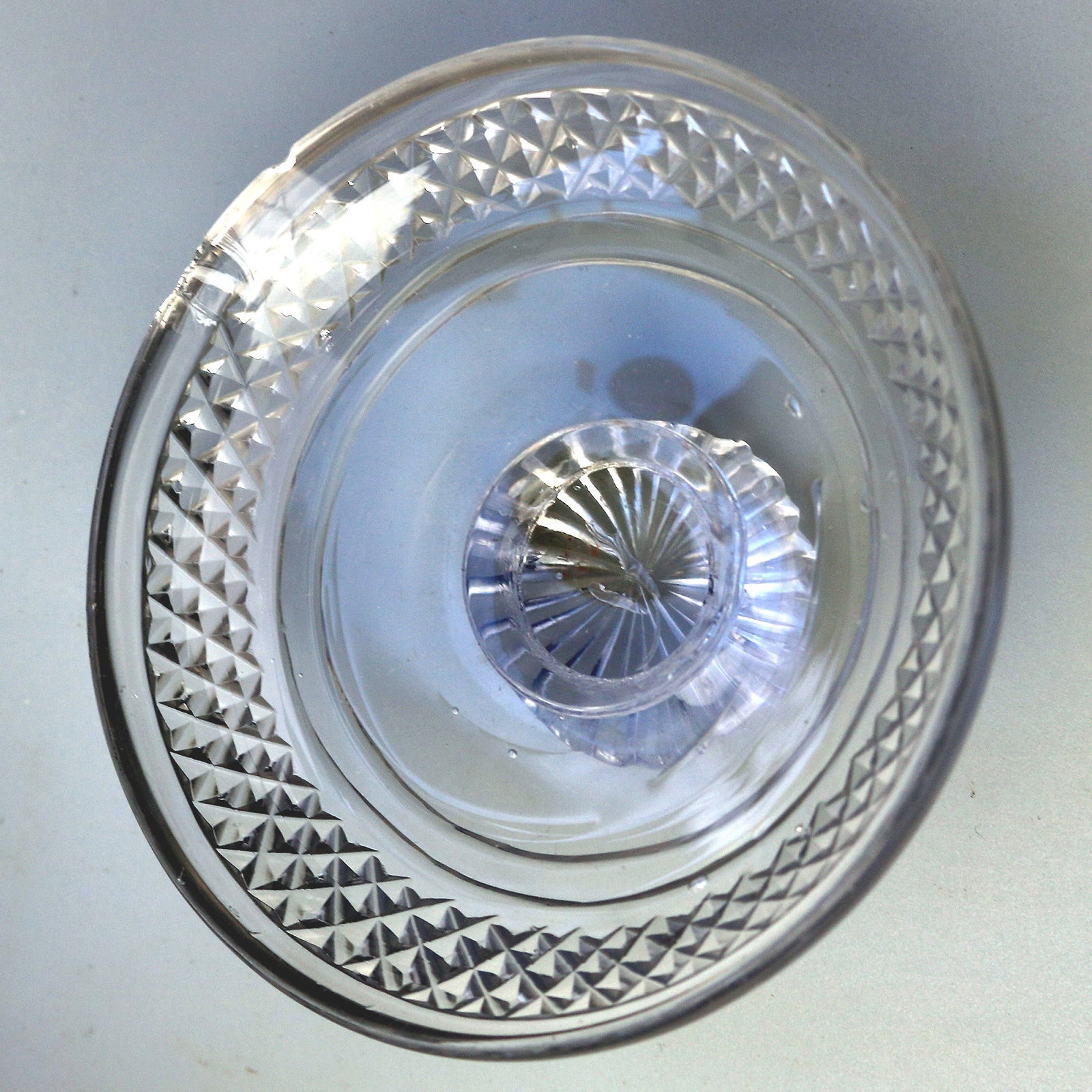 A superb antique late Georgian Irish cut glass Bonbonniere C.early 19thC - 9