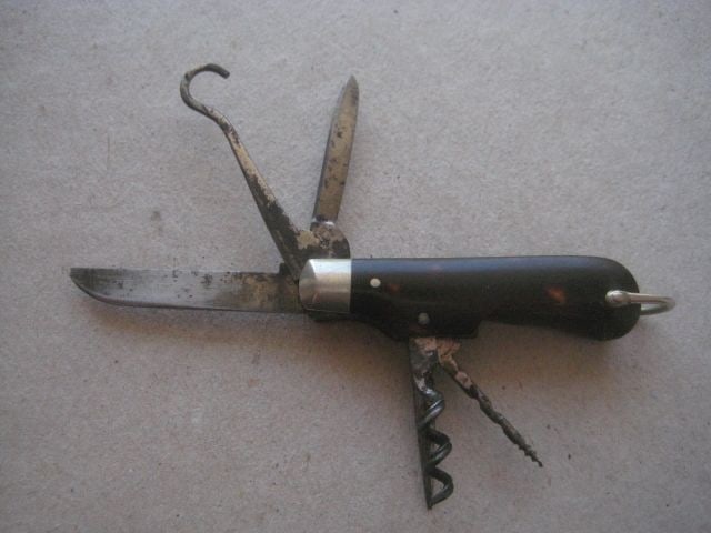 Antique Multibladed Penknife, c1900 - 6