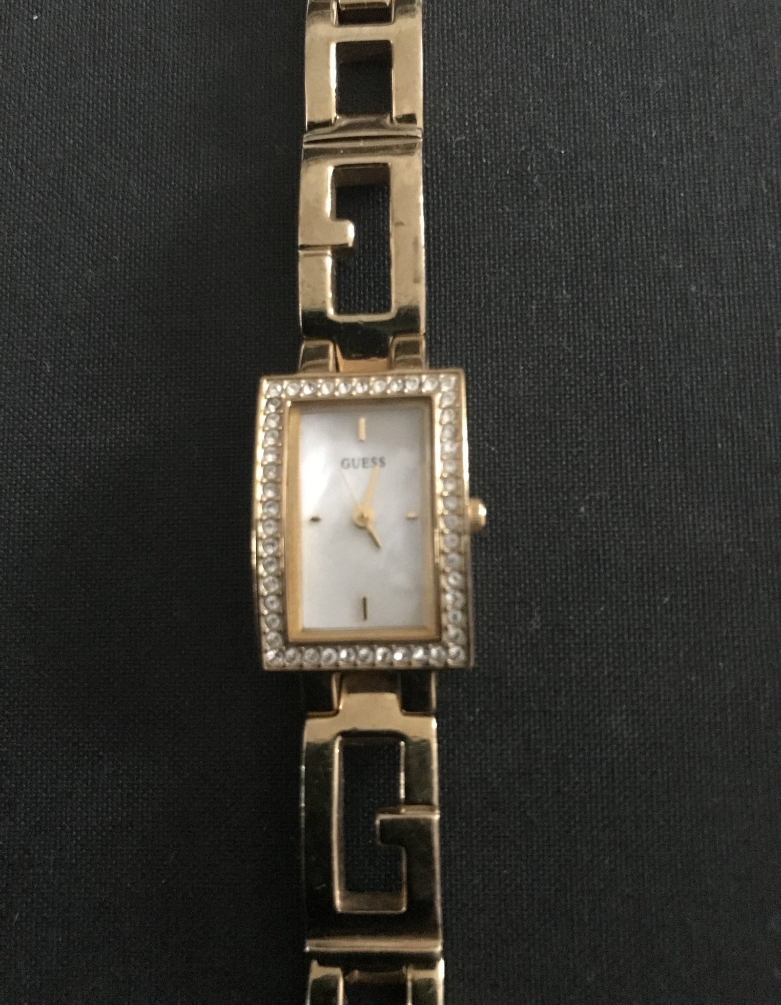 Guess Gold Plated Diamanté Studded Watch - 2