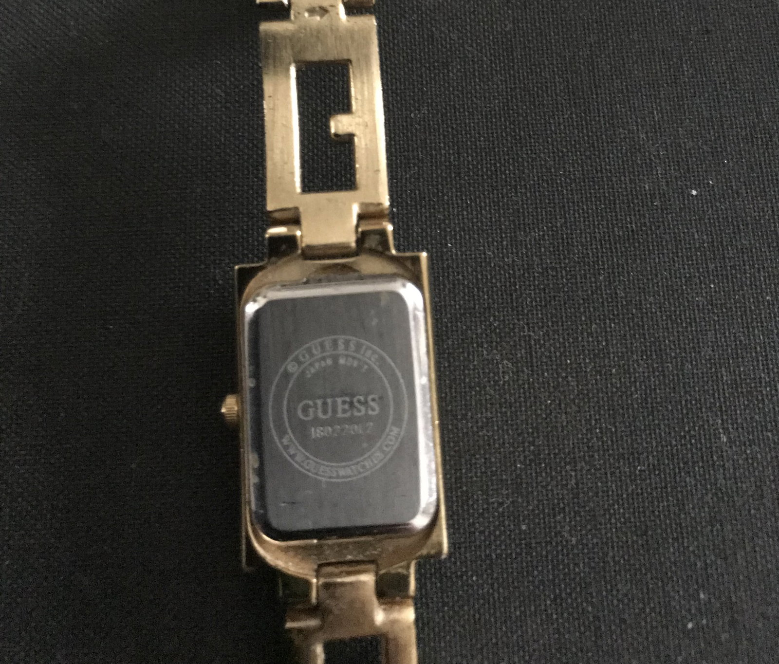 Guess Gold Plated Diamanté Studded Watch - 8