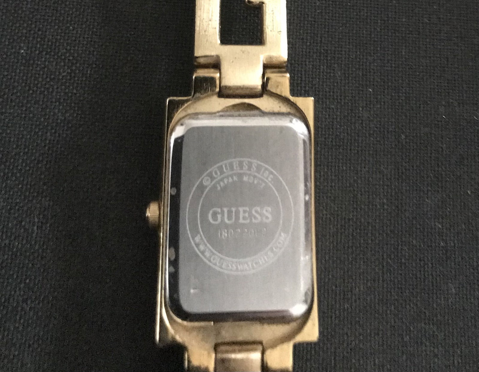 Guess Gold Plated Diamanté Studded Watch - 9