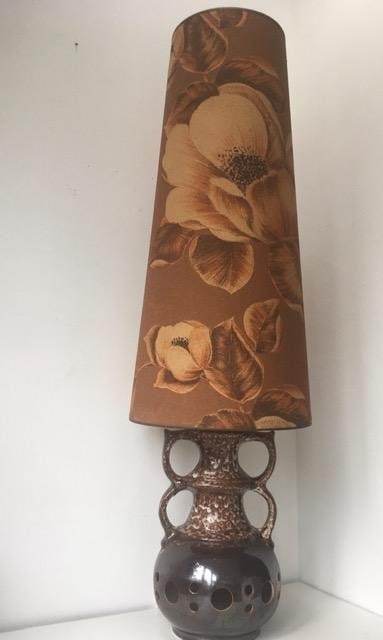 1.2m tall, Mid Century Modern (1970s) Complete West German Floor Lamp, Tall - 4