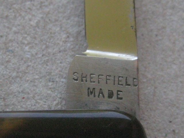 Antique Twin Bladed Penknife, c1900 - 9