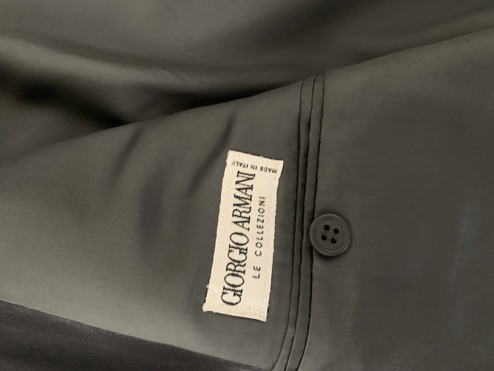 Vintage Limited Edition Armani 100% Italian Silk Dress Suit c1980 - 6