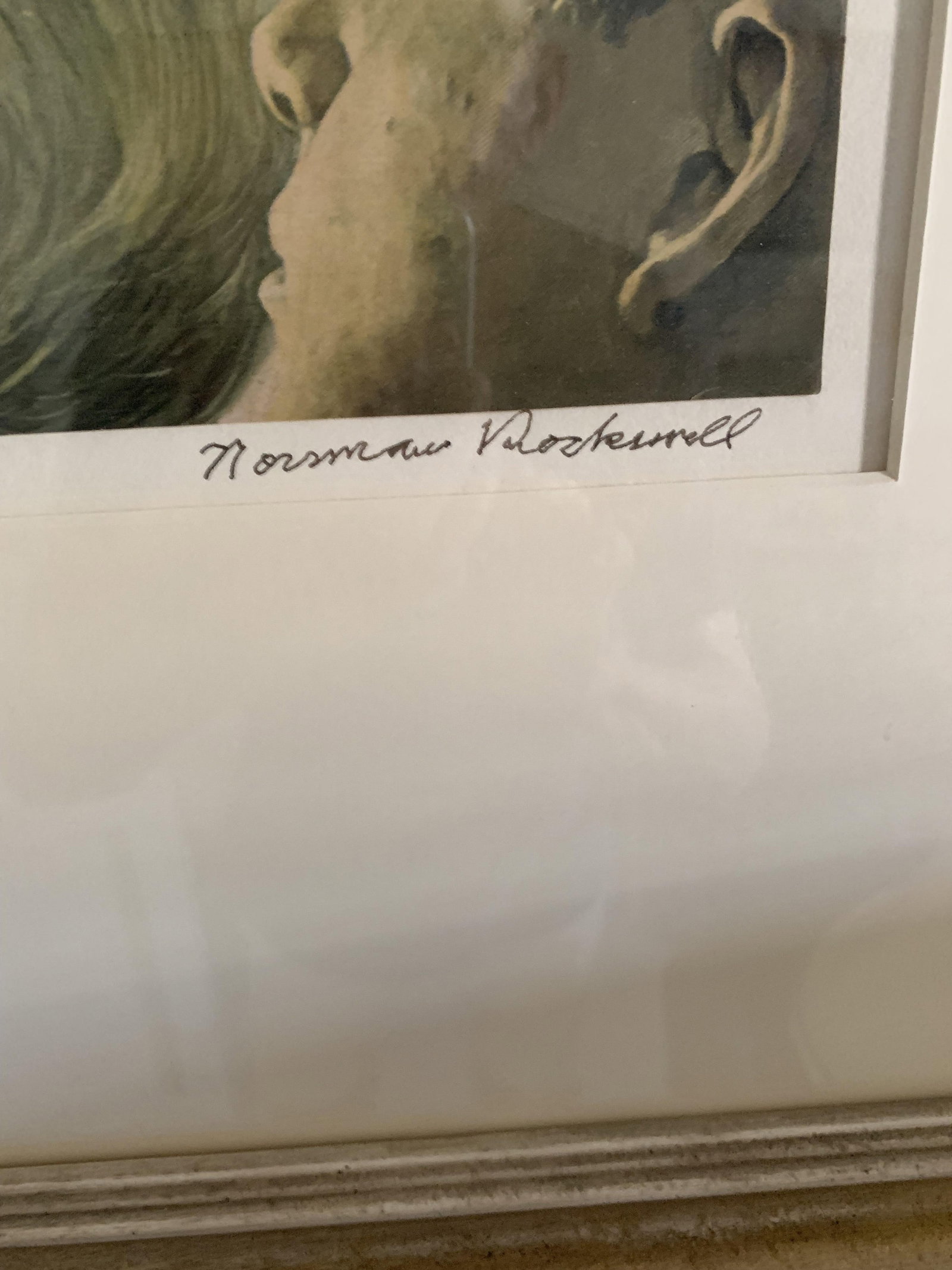 Norman Rockwell Hand-Signed Dedicated Anniversary of JFK’s Peace Corps: Title: Norman Rockwell Hand-Signed Dedicated Anniversary of JFK’s Peace Corps Description: Norman Rockwell ( 1894-1978 ) was one if the most celebrated American artists of the 2Oth