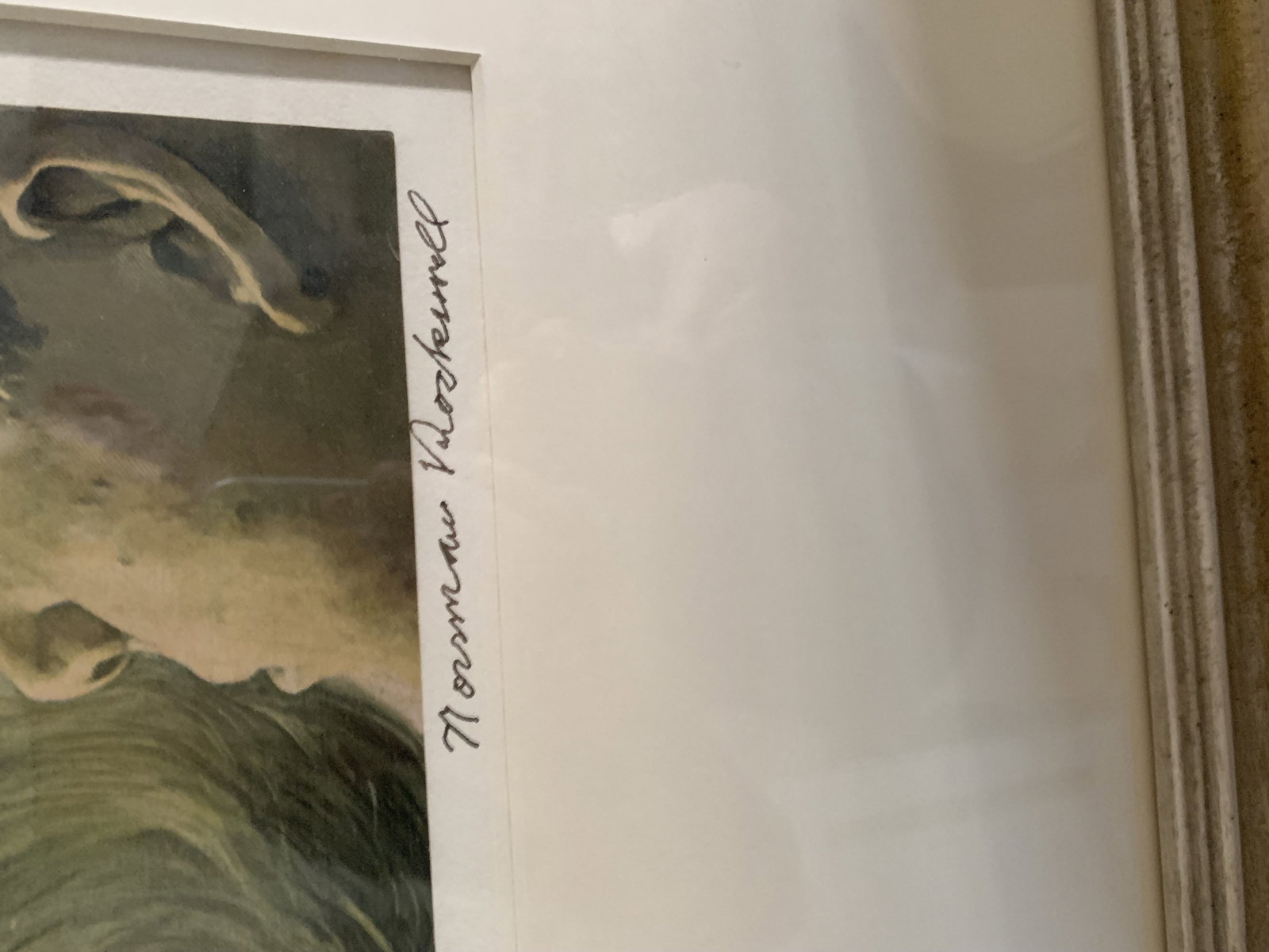 Norman Rockwell Hand-Signed Dedicated Anniversary of JFK’s Peace Corps - 4
