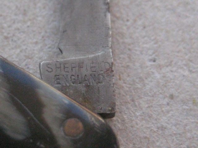 Vintage Black Hafted Miniature Penknife, c1940 - 3