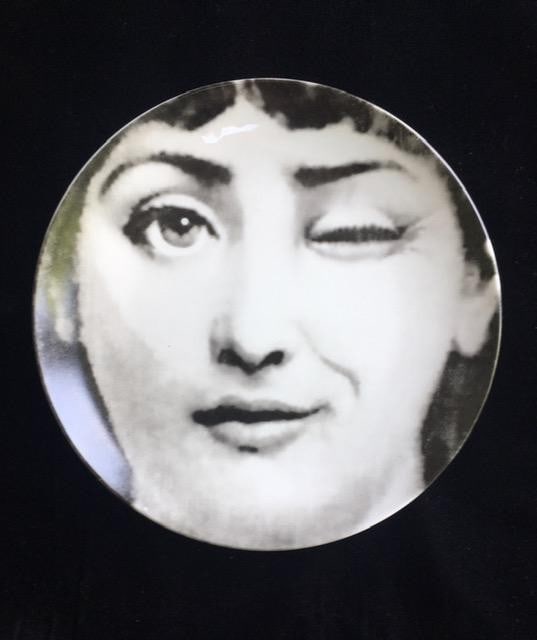 Fornasetti (Italian) Tema E Variazioni No: 82 Plateulia (Winking Eye) 2 of 4: Title: Fornasetti (Italian) Tema E Variazioni No: 82 Plateulia (Winking Eye) 2 of 4 Description: Fornasetti (Italian) Tema E Variazioni No: 82 Plateulia (Winking Eye) 2 0f 4 Description - Collectible