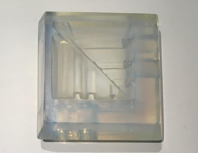 Andre Hunebelle (1896-1985) Art Deco, Opalescent Ashtray, Model M1123, Signed, 1930 - 15