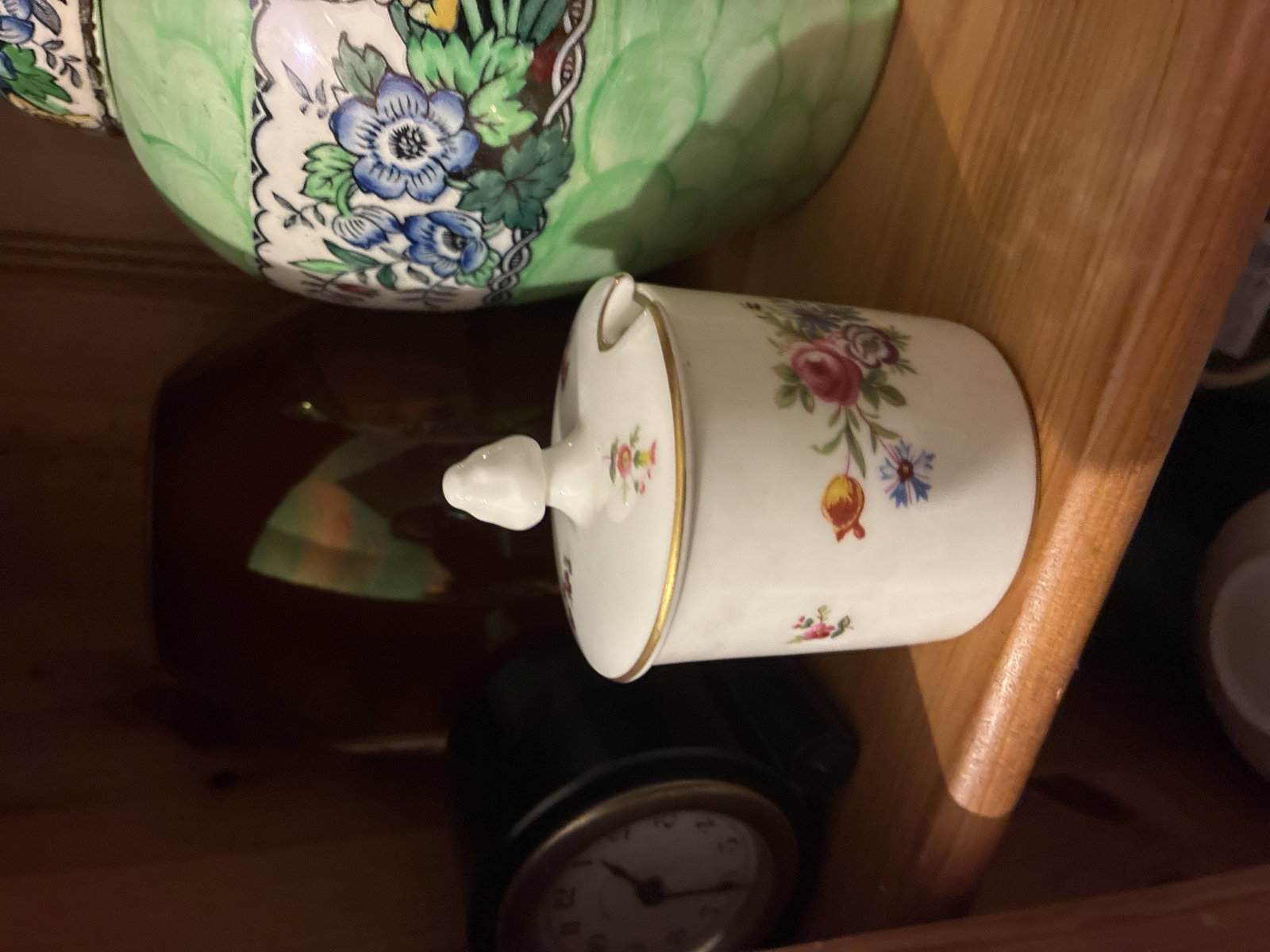 Small Minton sugar pot - 2