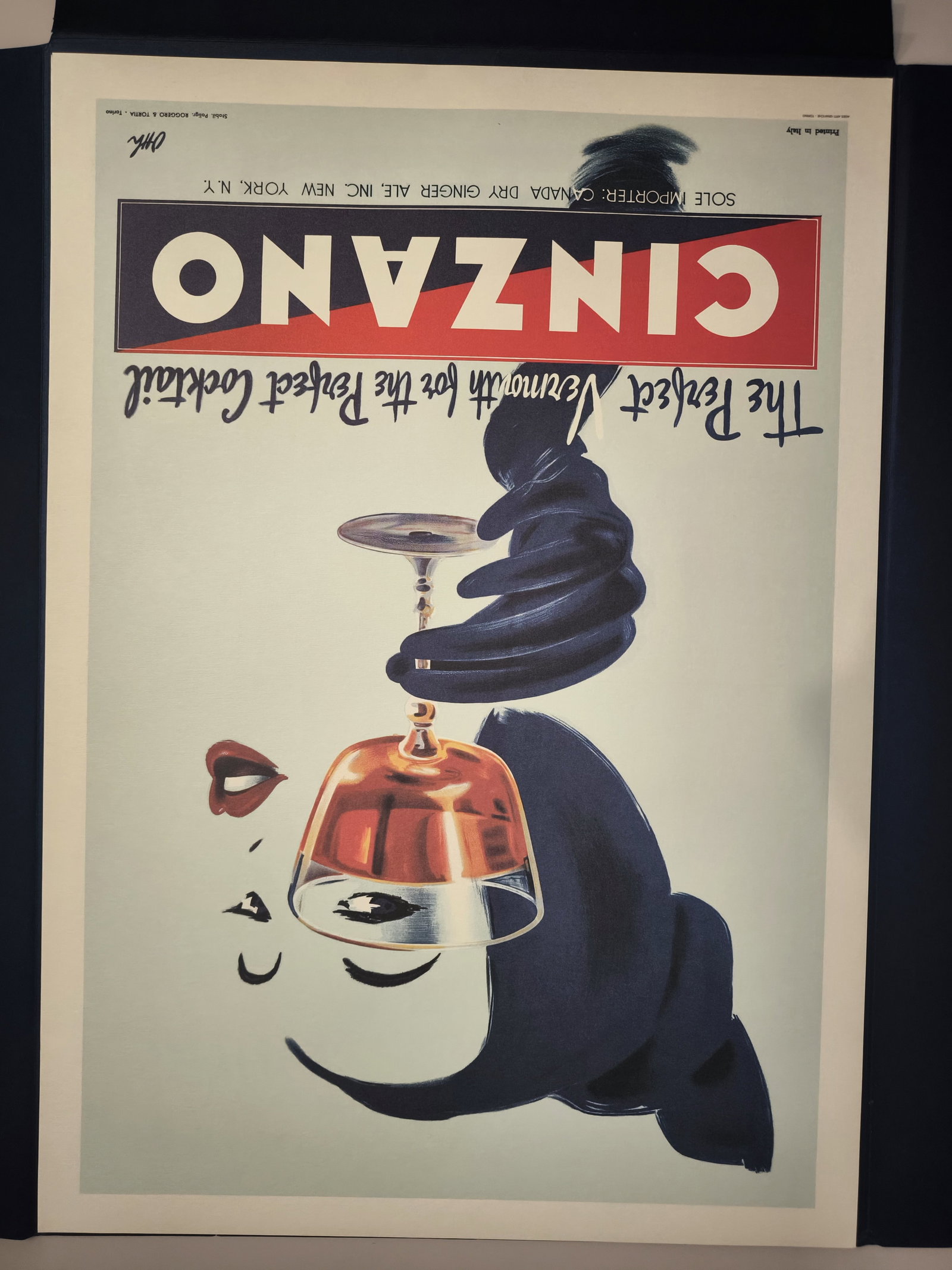 Vintage Cinzano Album Advertisement 4 Poster Manifest - 4