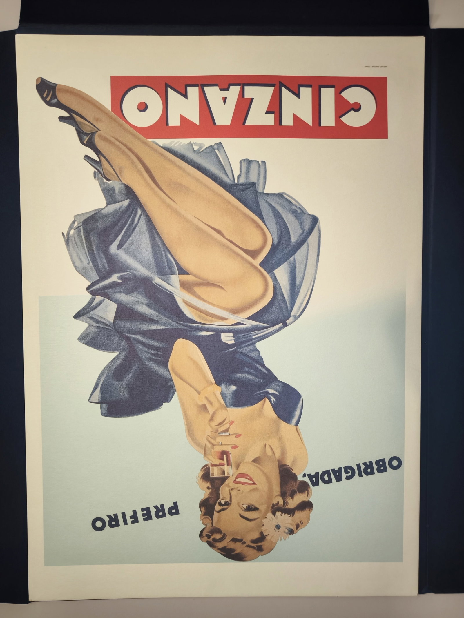 Vintage Cinzano Album Advertisement 4 Poster Manifest - 5