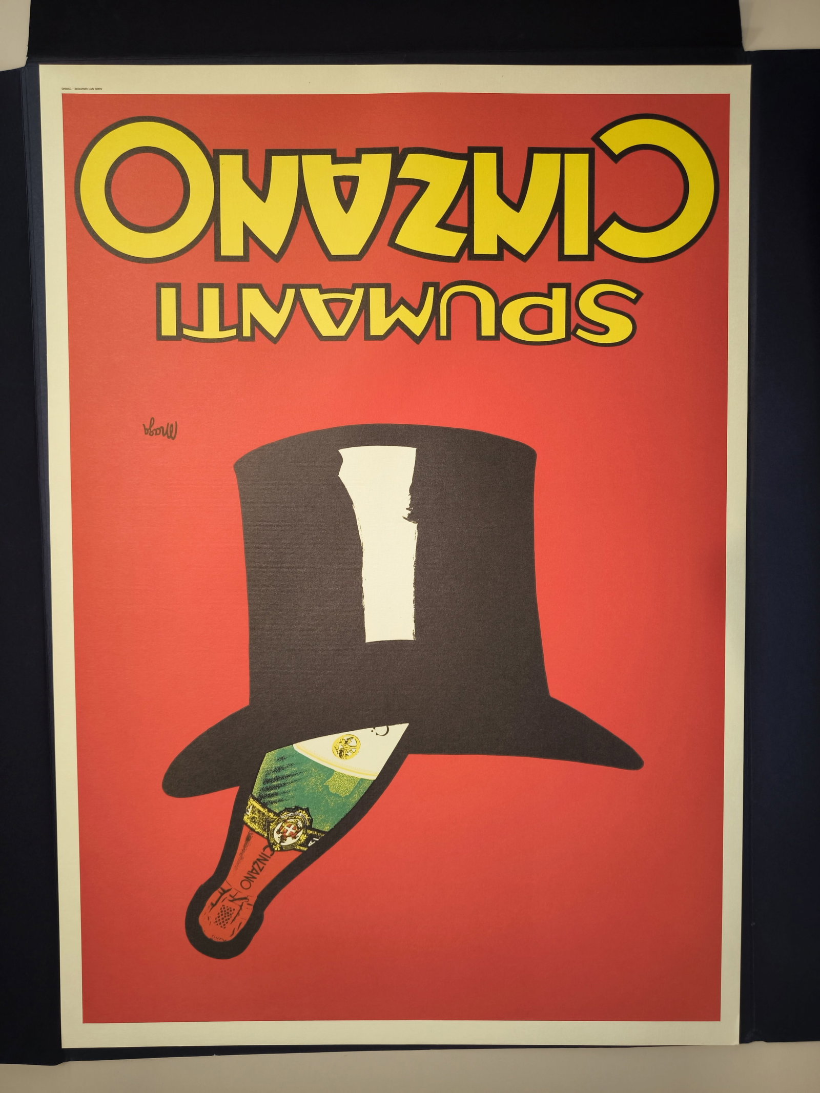 Vintage Cinzano Album Advertisement 4 Poster Manifest - 6