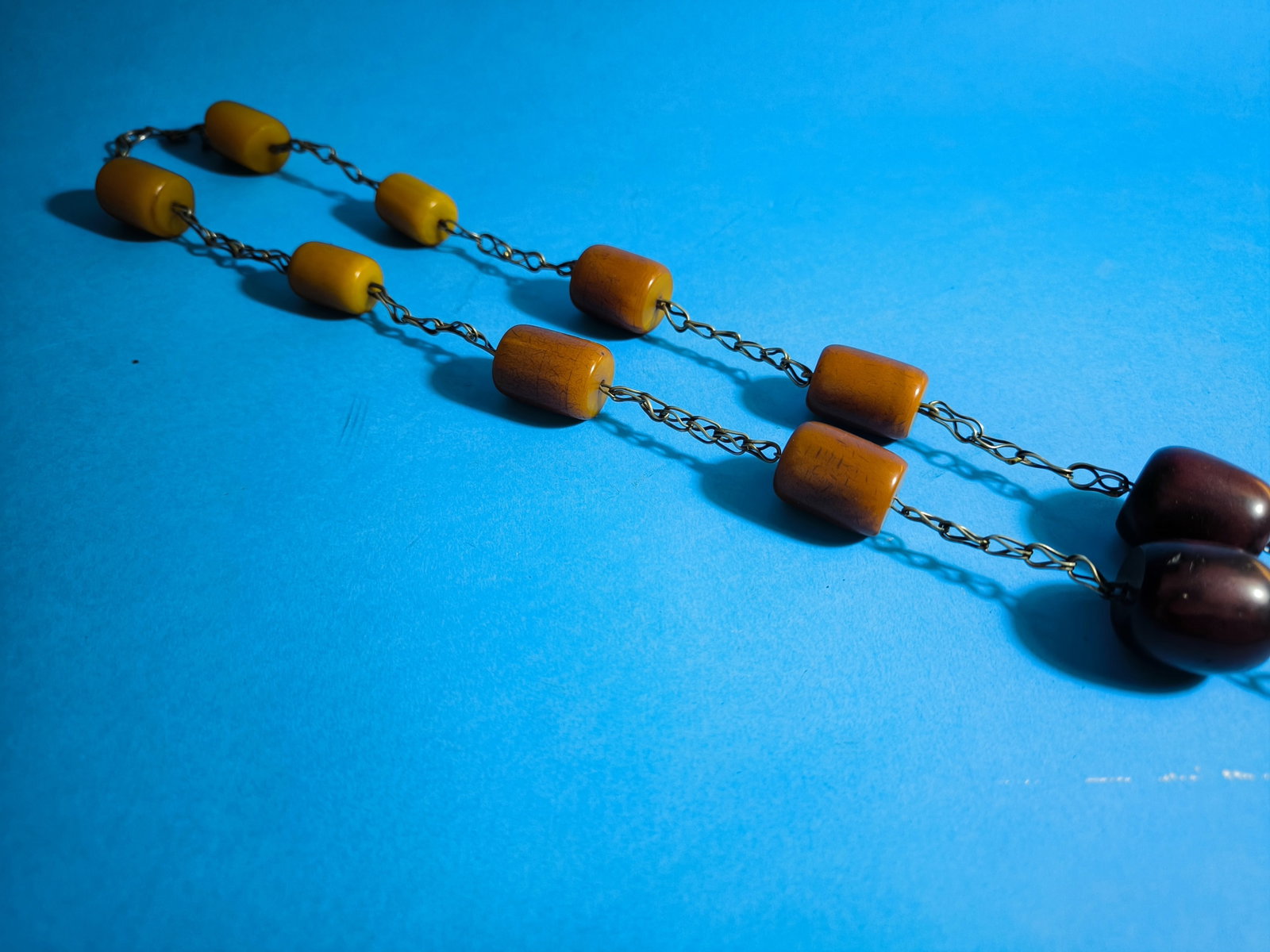 Important Ottoman Turkish Islamic Faturan Bakelite Necklace - 3