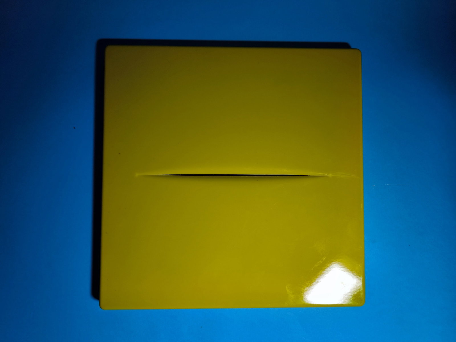 After Galley Copy Lucio Fontana Plastic art Signed - 5