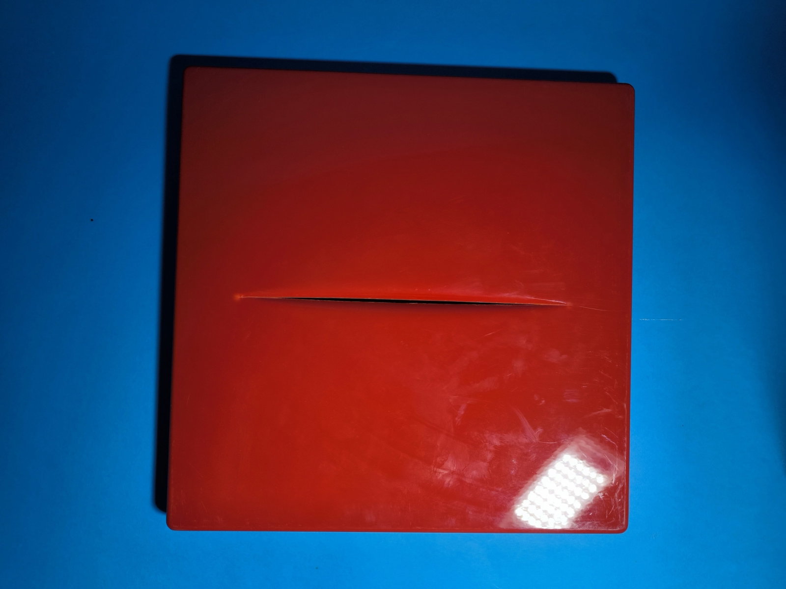 After Galley Copy Lucio Fontana Plastic art Signed - 6