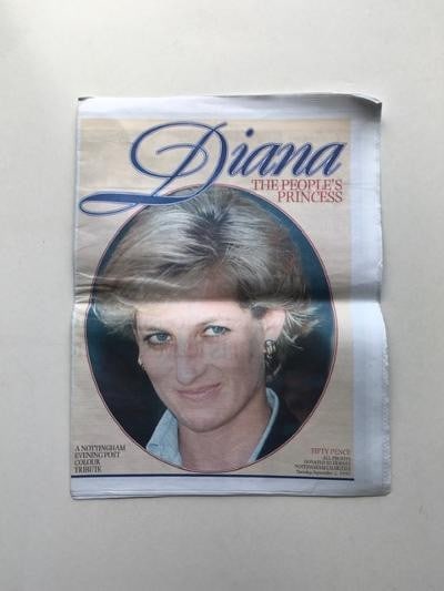 Princess Diana (1997) Memorabilia, Complete National & Local Newspapers 1997 - 4