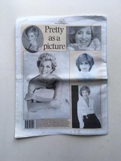 Princess Diana (1997) Memorabilia, Complete National & Local Newspapers 1997 - 5