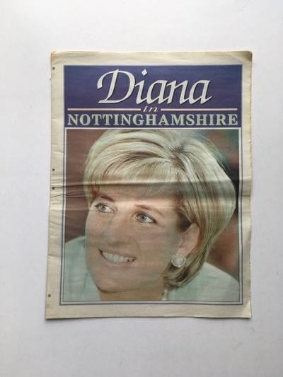 Princess Diana (1997) Memorabilia, Complete National & Local Newspapers 1997 - 9