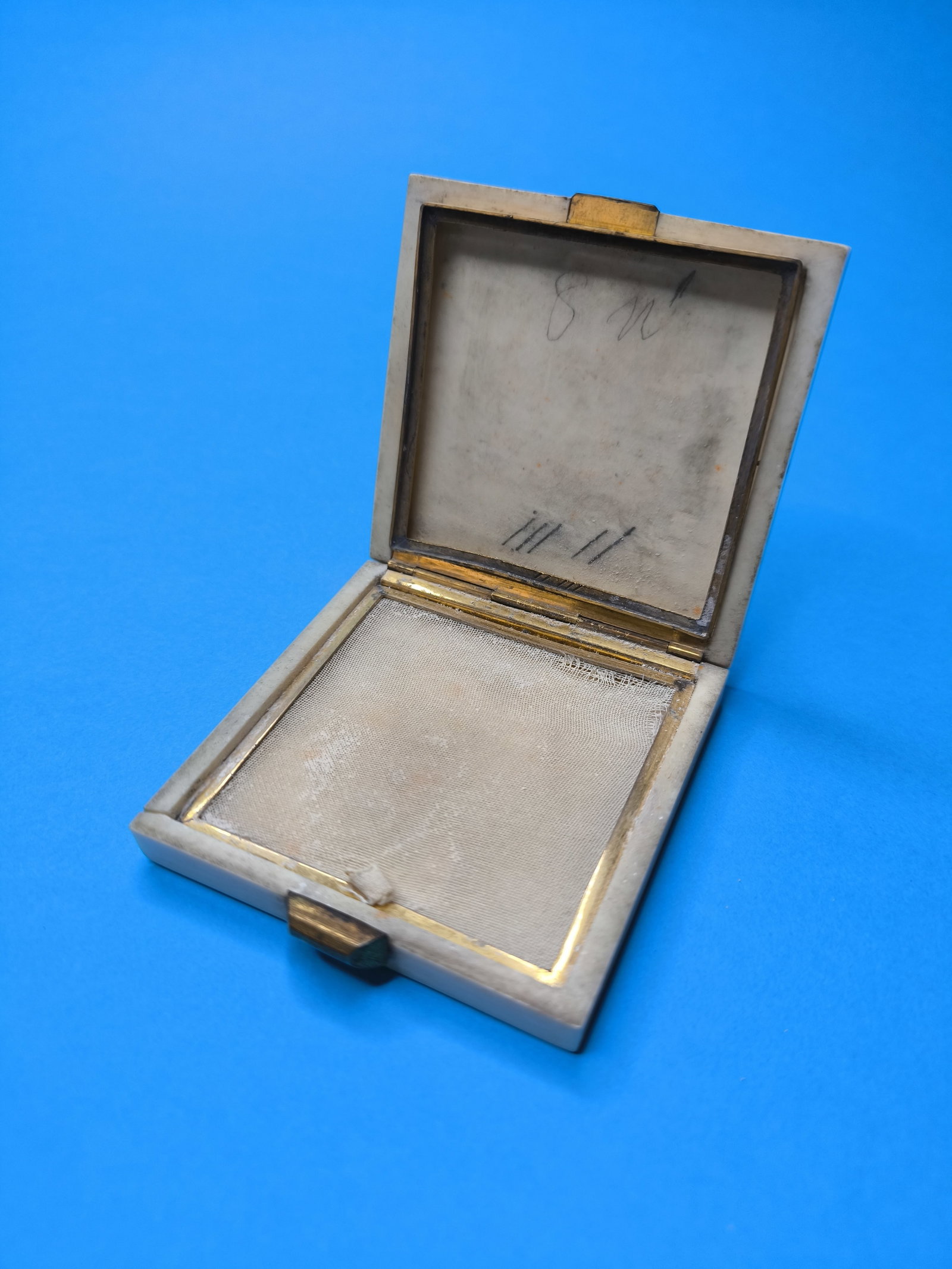 Antique Japanese Meiji Box Carved Bone - 4