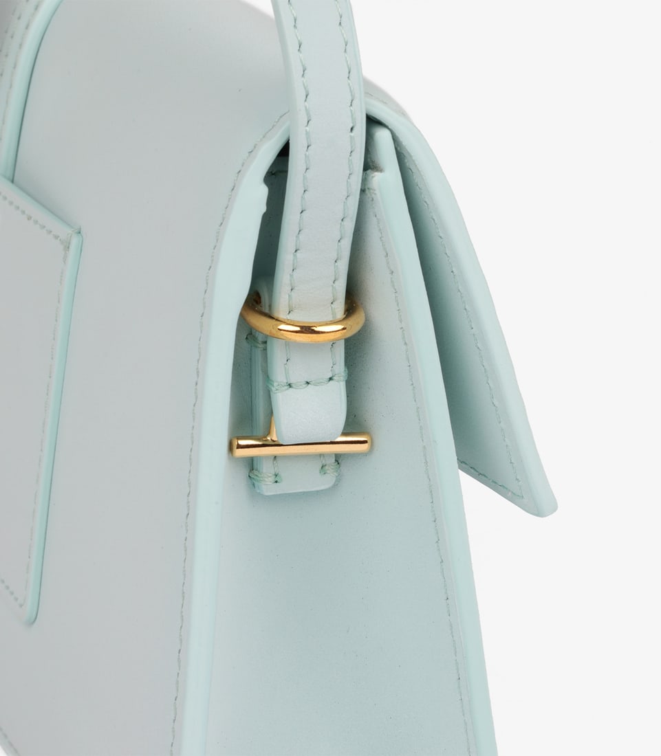 Jacquemus Pale Blue Smooth Calfskin Leather Le Bambino Long - 10