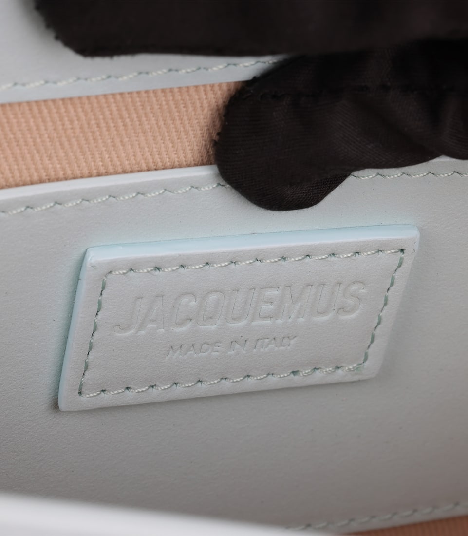 Jacquemus Pale Blue Smooth Calfskin Leather Le Bambino Long - 11