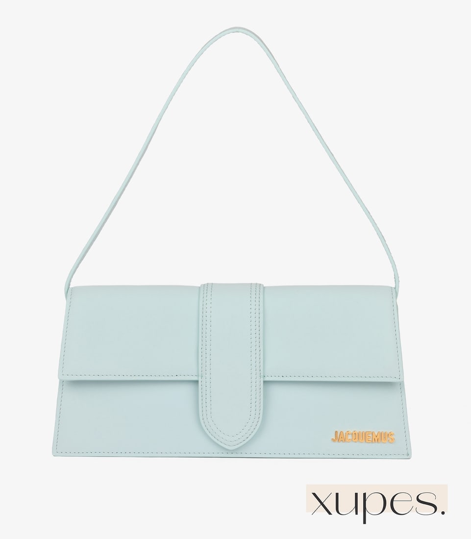 Jacquemus Pale Blue Smooth Calfskin Leather Le Bambino Long - 2