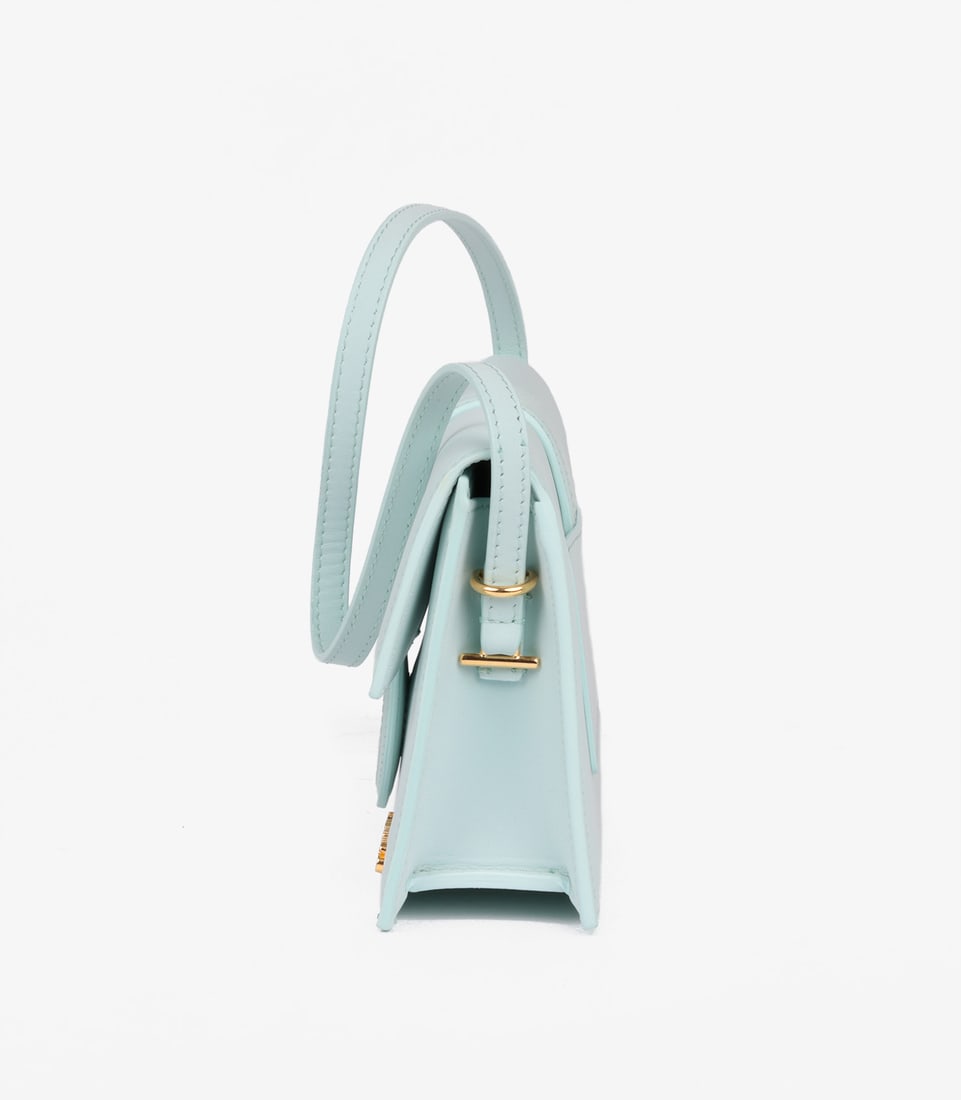 Jacquemus Pale Blue Smooth Calfskin Leather Le Bambino Long - 6