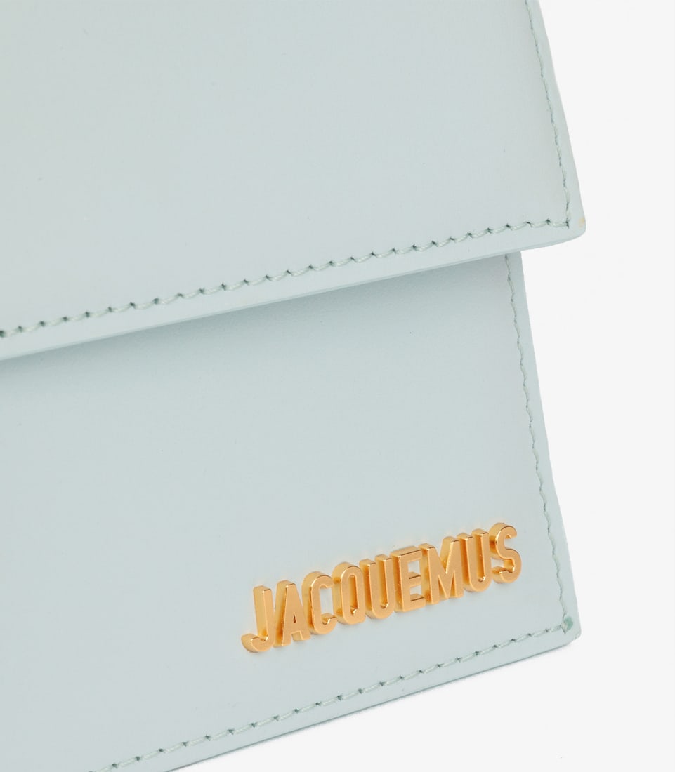 Jacquemus Pale Blue Smooth Calfskin Leather Le Bambino Long - 9